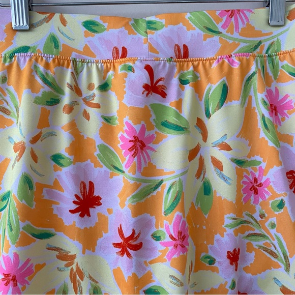 CROWN & IVY • Tropical Floral Print Athletic Skort Size XS - Picture 12 of 14